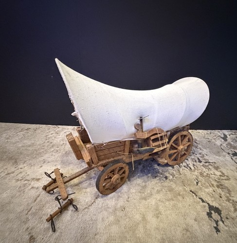 Vintage wooden western pioneer - western,