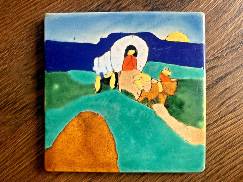 San jose mission pottery oxen - mission,