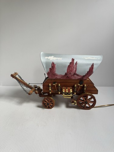 Vintage handmade covered wagon - covered,