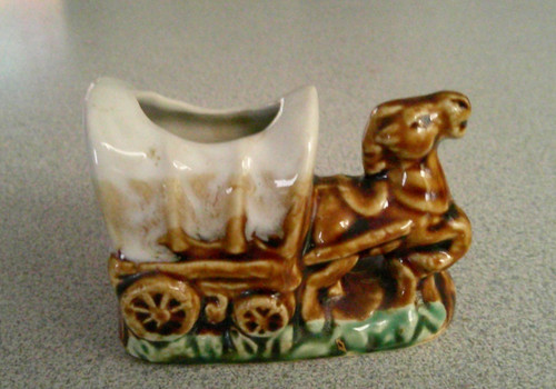 Vintage ceramic toothpick - ceramic,